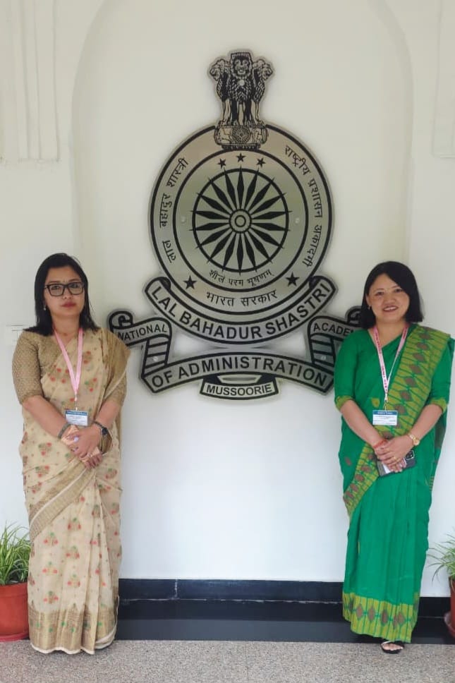 SCS Officers Attend In-Service Training at LBSNAA